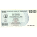 P48b Zimbabwe - 100.000 Dollars Year 2006/2007 (Bearer Cheque) (Space between '100' and '000')